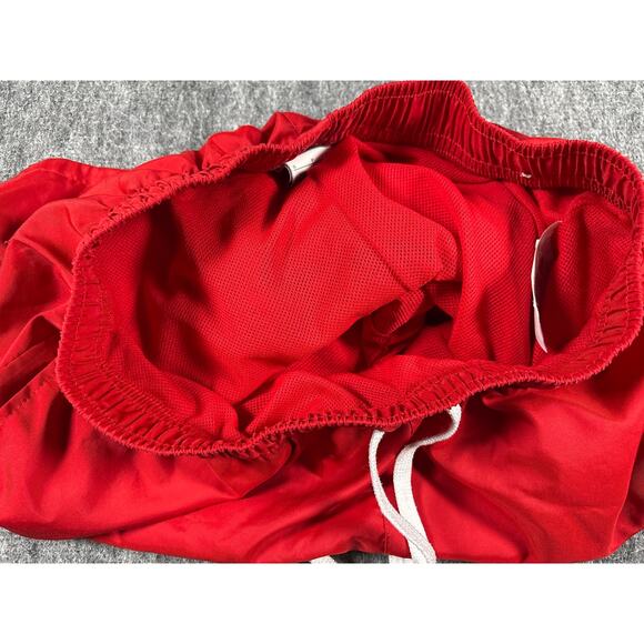 Nike Men's Club Essential Flow Woven Inside Liner Red Shorts- Size Small- EUC - Picture 3 of 6